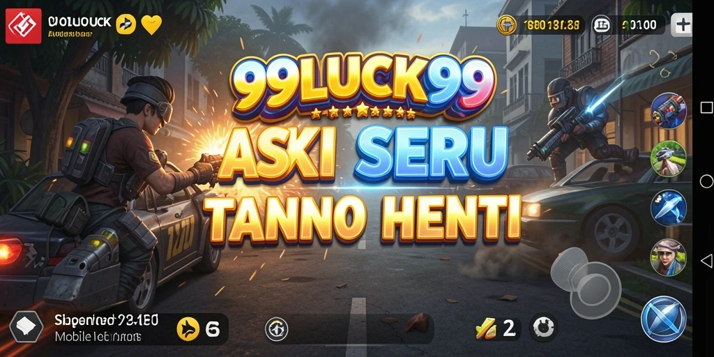 Menampilkan aksi mendebarkan dalam gameplay 99LUCK99.