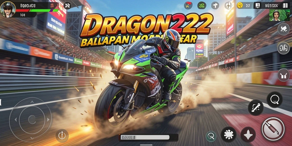 Gameplay seru balapan motor di DRAGON222 yang mendebarkan.
