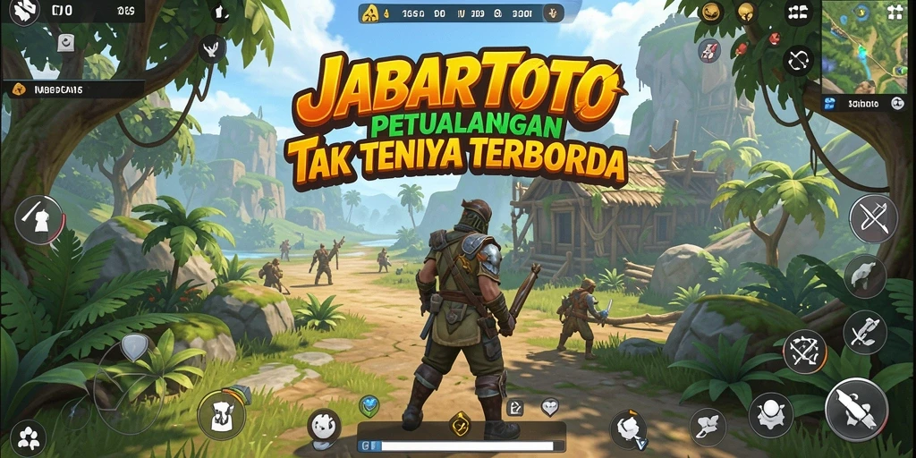 Screenshot JABARTOTO menampilkan eksplorasi dunia terbuka yang menakjubkan.
