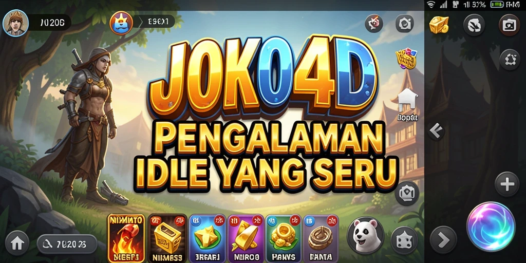 Tampilan gameplay JOKO4D yang menarik dan interaktif.