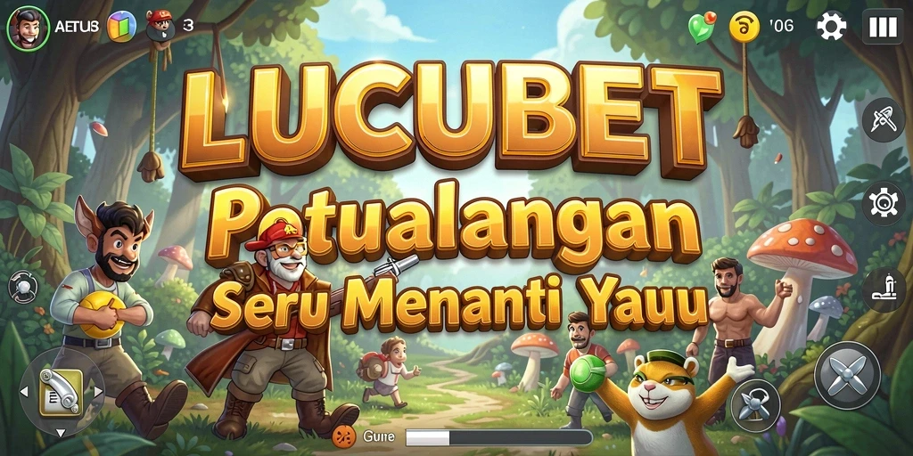 Screenshot gameplay LUCUBET menampilkan aksi petualangan yang seru dan menantang.