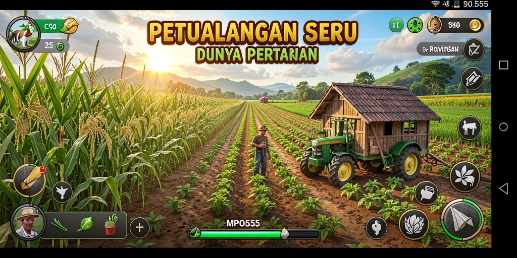 Gameplay menakjubkan di MPO555 dengan aksi bertani yang menarik.
