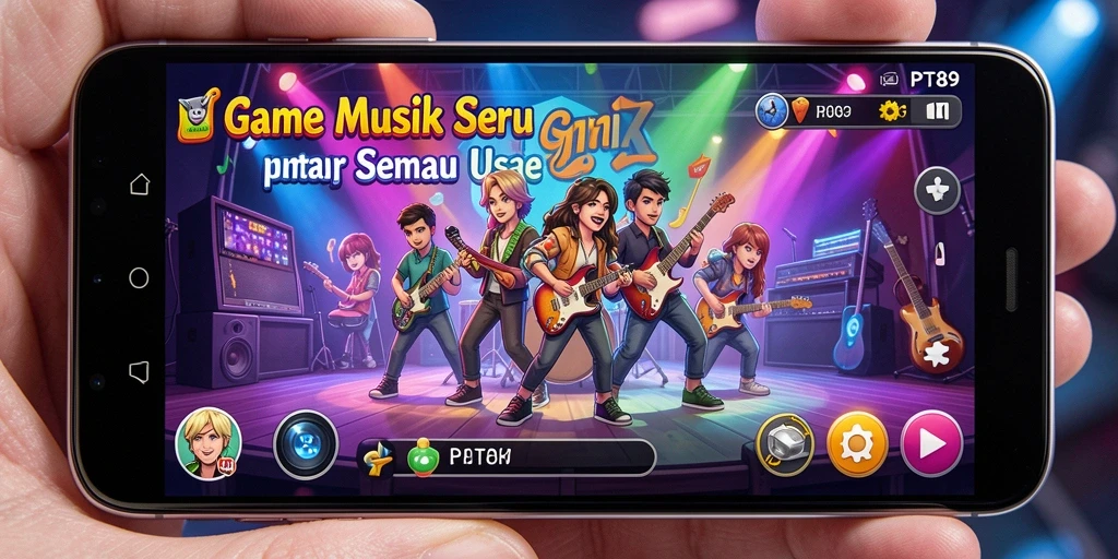Tampilan gameplay PT89 yang seru dan interaktif.