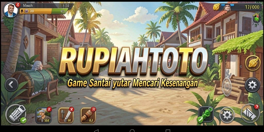 Tampilan menarik yang menunjukkan kesenangan bermain RUPIAHTOTO.