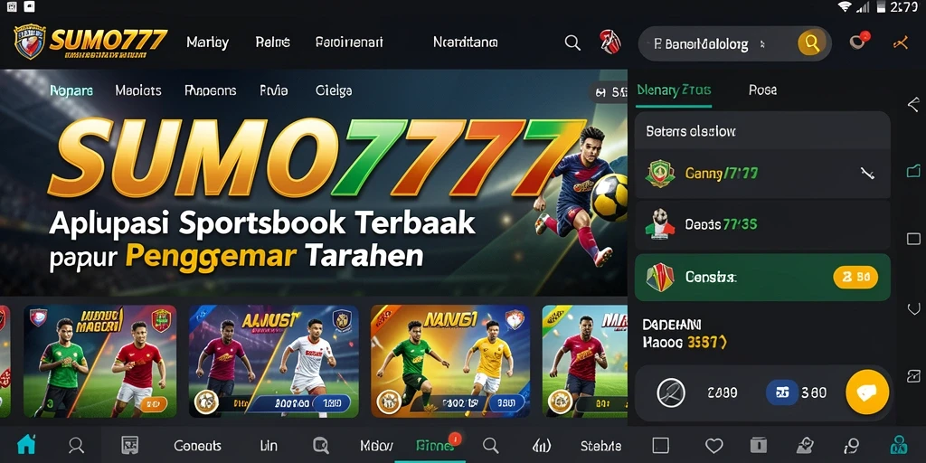 Tampilan gameplay Sportsbook yang seru dan menantang di SUMO777.