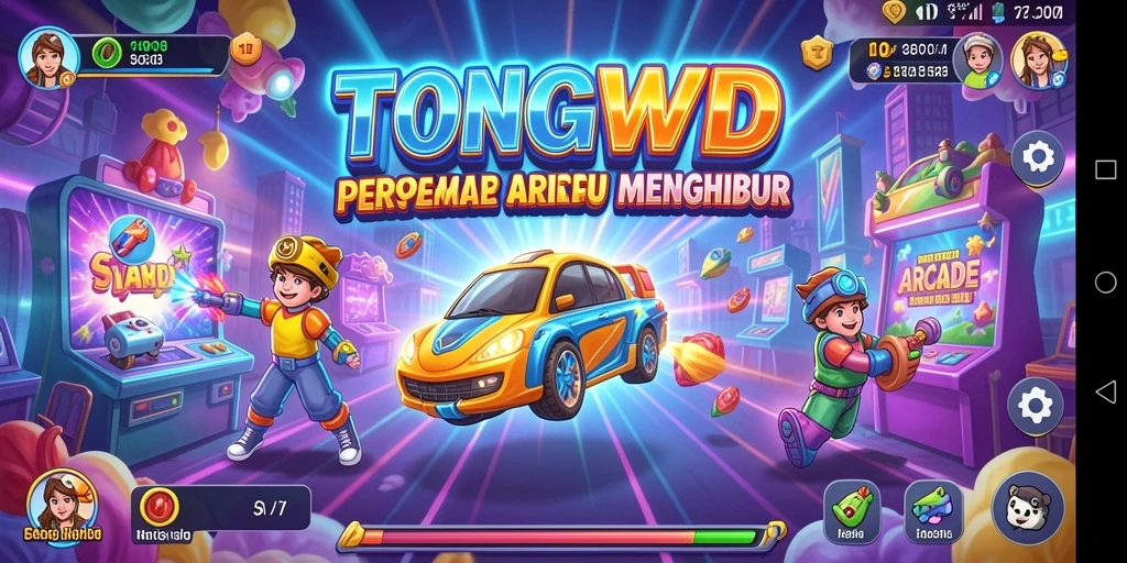 Gameplay menarik dari TONGWD dengan tantangan Arcade seru.