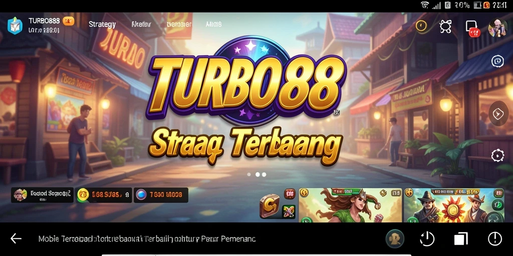 Tampilan gameplay TURBO88 yang penuh strategi dan tantangan.