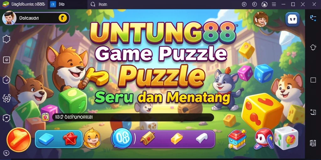 Tampilan gameplay <strong>UNTUNG88</strong> dengan berbagai tantangan puzzle.